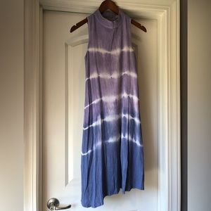 Altard State ombré purple tie dye midi dress